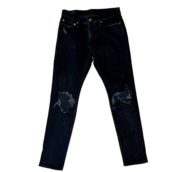 Abercrombie and Fitch Black Jeand size 30x32 - Picture 1 of 9
